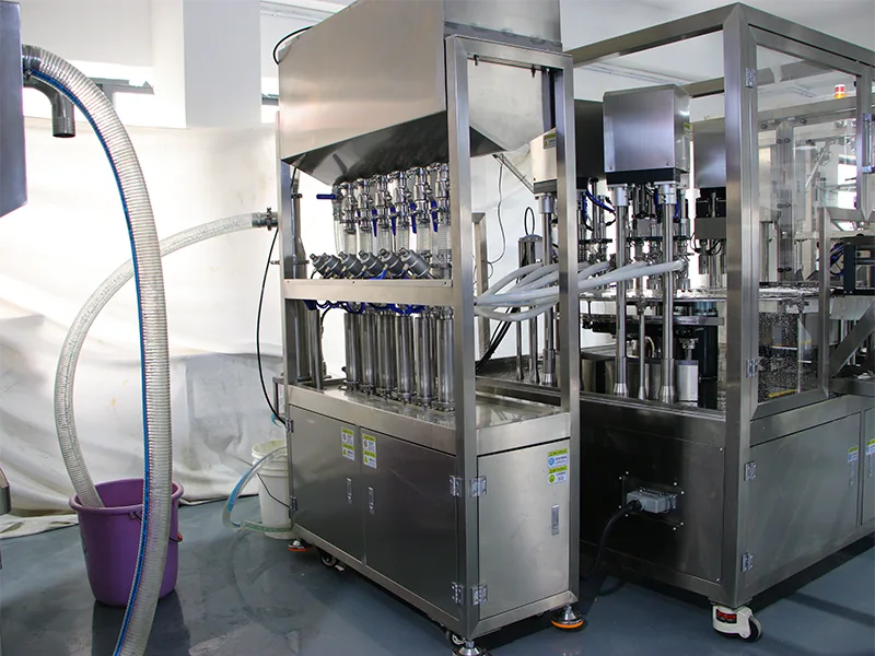 Hydrogen-Rich Water Spout Pouch Filling Machine