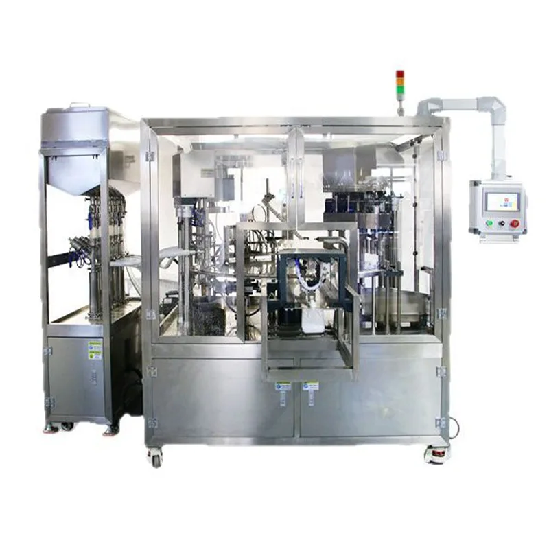 Machine de remplissage de sachets de bec de lait de soja